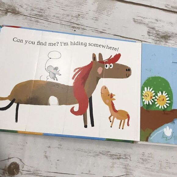 Flippy Floppy Farm Animals by Poitier, Anton Lift The Flap Usborne Kane Miller - Picture 4 of 7